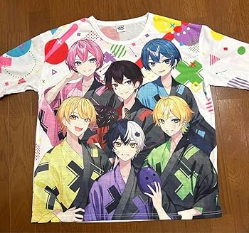 Amazon.co.jp: AMPTAK×COLORS フルグラフィックTシャツ : ファッション